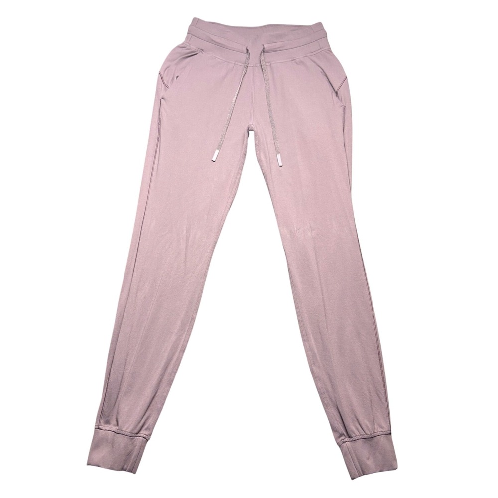 Lululemon Joggers Womens 4 Purple Nulu High Rise Athletic Pants Three Pockets